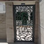 puertas de hierro de diseño en corte laser